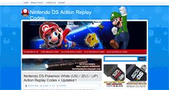 Desktop Screenshot of dsactionreplaycode.com